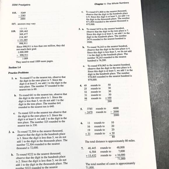 Student Solutions Manual for Prealgebra  - Book - Picture 4 of 6